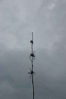 Antennes aan mast 1
