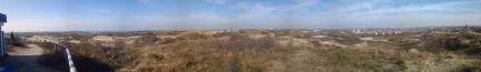 Panorama van West naar Oost