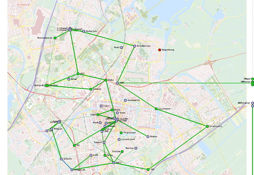 Actuele Nodemap (80 visits) Actuele Nodemap
