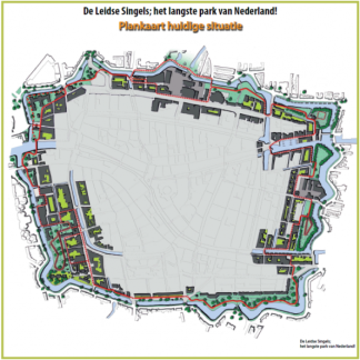 Singelparkroute-huidig