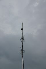 Antennes aan mast 1