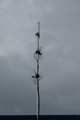 Antennes aan mast 2