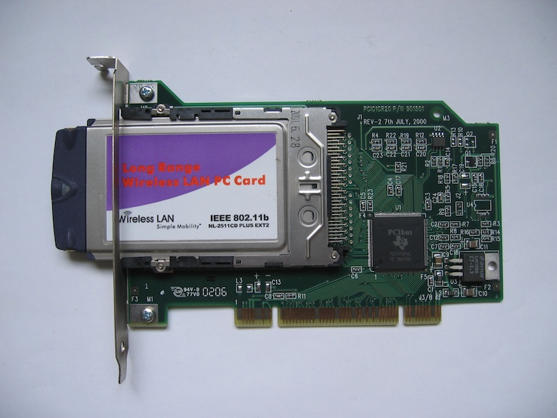 pcmcia card pci adapter1