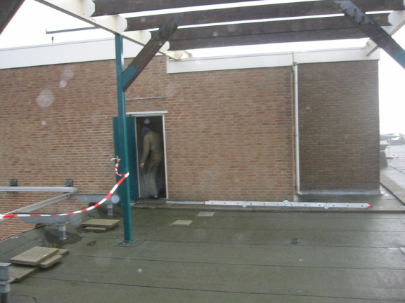 rick aan het werk