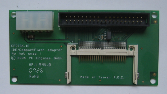 IDE CompactFlash adapter